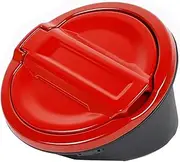 Tank Covers Compatible For Jeep Wrangler JL 2018 2019 2020 2021 2022 Car Fuel Tank Cap Cover Exterior Gas Tank Cover Accessories(Red)