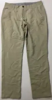 Under Armour Men's 32” Golf Loose Pants Taper 1342264 Tan 233 Size 32/32
