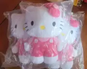 Sanrio Hello Kitty Girls Figural Plush Backpack- 2011 Sealed In Bag - Color Vrt.