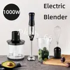 Hand Blender Electric 1000W Immersion Silent 4-in-1 Stick Mixer, Food Whisk AU