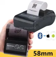 58mm Bluetooth Thermal Receipt For Printer Android IOS Windows Port POS Portable