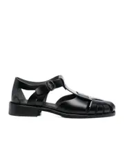 Hereu Pesca T-Bar Strap Sandals 35,36,37,38,40 Black
