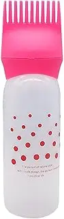 Scalp Oil Applicator - Hair Oiling Applicator Bottle With Graduated Scale | Hair Dye Brush Bottle | Hair Oil Applicator Bottle | Root Comb Applicator Bottle | Root Comb | Color Applicator Bottle