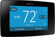 Wi-Fi Enabled Smart Thermostat with Geofence & Voice Control – Energy Efficient