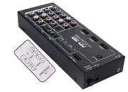 8 in 1 out HD VGA Component AV To HD Scaler With IR Remote