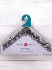 LINDSAY PHILLIPS INTERCHANGEABLE STRAPS FOR FLIP-FLOPS SWITCH FLOPS TASHA M NEW