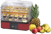 Fruit Dryer Dehydration 6-Layer DIY Food Dryer/Dryer for Vegetables and Fruits Dehydrator Household Electric Dehydration Electric Food Dehydrator Machine
