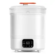 YOPOWER Baby Bottle Sterili-zer and Dryer, Electric Steam Bottle Sanitizer, 4 Modes Large Capacity Bottle Steamer with LED Touch Screen, Universal Sterili-zing for All Bottles