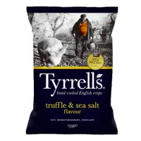 在飛比找PChome24h購物優惠-《Tyrrells 泰勒思》洋芋片-黑松露海鹽(135g)