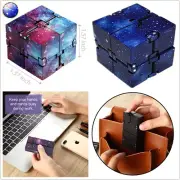 Infinity Magic Cube Rubix Rubik Puzzle Anxiety Pressure Relief Fidget Funny Toy