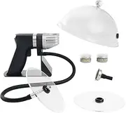 WITANHURST Cocktail Smoker Portable Handheld Cold Smoking Gun Electric Smoker, Cold Smoker Smoke Infuser Kit for Food and Drinks – Includes Wood Chips, Batteries, Dome Lid…
