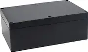 YETLEBOX Watertight Junction Box, IP67 Waterproof Project Box Durable ABS Plastic Electronic Enclosure Case for DIY Electrical Project Black 9.06" x 5.91" x 3.35"(230 x 150 x 85 mm)