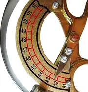 [Lawliet] Scissor Type Ring Compass Cap Hat Size Measuring Tool Hand Hold Millinery Sizer B019 (S)