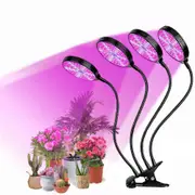4 Head USB LED Grow Light Dimming Indoor Plant Flower Veg Hydroponic UV Growing Lamp