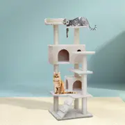 Beige i.Pet Kitten Cat Tree 134cm