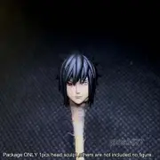 Premium 1/18 Uchiha Sasuke Cartoon Head Sculpt For 3.75" Figure Joytoy Acid Rain
