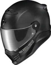 Scorpion EXO-Covert FX VTwin Visionary Motorcycle Helmet Black