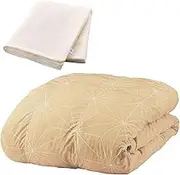 [Official] Shop Japan True Sleeper Hon Tech Comforter Premium [Duvet Cover & Extended Warranty Included] Ivory Double Beige Gold Washable Hoon Tech Premium Double Long