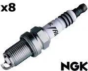 NGK Spark Plug Platinum FOR Audi S4 97-2001 2.7 Quattro (B5) Wagon PFR6Q x8