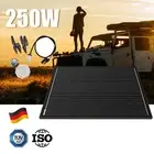 250W Fixed Solar Panel Kit Mono Portable Generator Caravan Camping Charger Power
