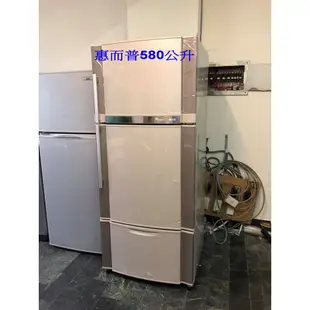 【嘉義二手電器】惠而浦-580公升三門-二手大冰箱(有保固)