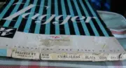 Vintage TAGGER- feather wt. (12copy)-dense-CARBON PAPER *BLACK 8.5"w X 11 1/2" h