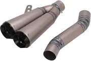 Motorcycle Exhaust Middle Link Pipe Muffler Slip On For Ducati For Monster 821 1200 S/R 1200 2018-2021 Years Modified DB Killer Full Mufflers Exhaust