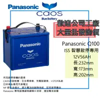 在飛比找蝦皮購物優惠-Panasonic Q100 日本原裝 怠速啟停專用