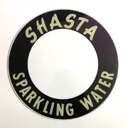 Shasta Sparkling Water Replacement Glass Face for 15" Glo-Dial Neon Clock