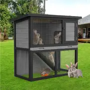 Advwin Rabbit Hutch Chicken Coop Pet House Bunny Cage Hen Cage Waterproof Hutches
