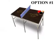 University Of Wyoming Portable Table Tennis Ping Pong Folding Table w/Accessorie