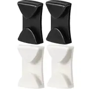2pcs Winter Ski Goggle Grip Strap Retainer Ski Helmet Goggle Clip Holder for Ski
