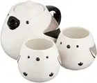 Cute Tableware Teapot & Teacup Set Shimaenaga Parent 600ml 180ml SAN3292 NEW