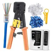 RJ45 Crimp Tool Ethernet Crimper for RJ45 Cat6 Cat5 Cat5e RJ45 Crimp Tool Set
