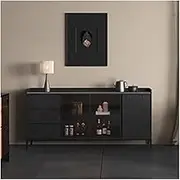 Kitchen Island Freestanding Dinner Side Cabinet Island Cabinet Wall Facing Living Room Mobile Kitchen Storage Islands