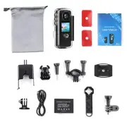 4K HD Wifi Dual Screen Anti-Shake Handheld Selfie Vlog Sport Action Camera Kit