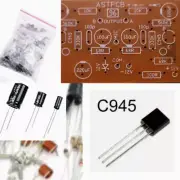 2 Channel Mic Pre Amplifier C945 Transistor (12V) DIY PCB Kit student practice