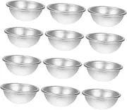 Sets d Hemispherical Bath Salt Molds Making Molds Semi-Sphere Aluminium Moulds