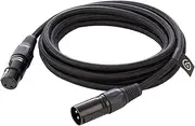 Elgato XLR Microphone Cable – Shielded Microphone Cable for Studio Recording and Live Production, Gold-Plated Pins, Male to Female, for Mic and Balanced Analog Line Levels, 10ft/3m 20CAL9901
