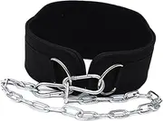 Frediuo Dip Belt for Weight Lifting Dipping Belt Heavy Duty Quick Locking Pull up Belt Weight Belt for Home Gym Fitness Power Lifting