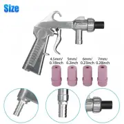 Sandblaster Gun Air Sand Blasting Ceramic Nozzles Kit For Sandblaster Cabinet