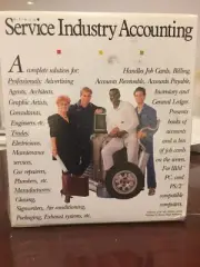 Brand New Service Industry accounting software. Still In Shrink Wrap