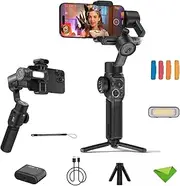 Zhiyun Smooth 5S AI Pro Gimbal Stabilizer for Smartphone, AI Tracking Phone Stabilizer for Video Recording, Vlog