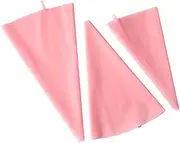 KICHOUSE DIY Pastry Bag Set 3pcs Silicone Cream Bags for Cookie Baking Halloween Decor Cake Decorating Supplies