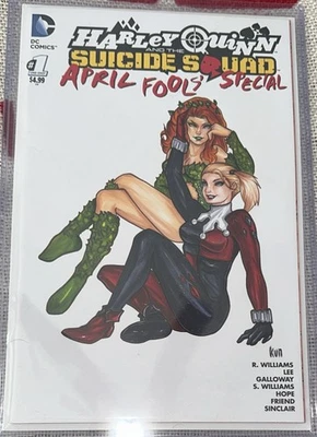 Harley Quinn & Poison Ivy Original Sketch by Kevin Pacherrez!