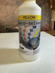 1L YELLOW Eco-Solvent Ink for Roland, Mutoh, Mimaki, & more