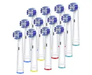 Replacement Toothbrush Heads Compatible With Oral B Braun Professional Electric Toothbrush Heads - 12Pcs