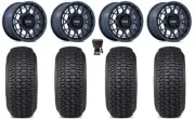 KMC Technic 15" Wheels Blue 30" Regulator 2 Tires RZR XP 1000 / PRO XP