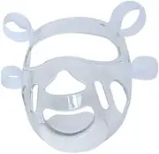 KQFCAZRE Transparent Taekwondo Mask, Face Shield, Portable Full Face Shield, Face Protection for, Football Grappling