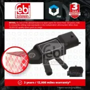 Exhaust Pressure Sensor fits CITROEN NEMO AA 1.3D 2010 on 1610531380 1618SV Febi